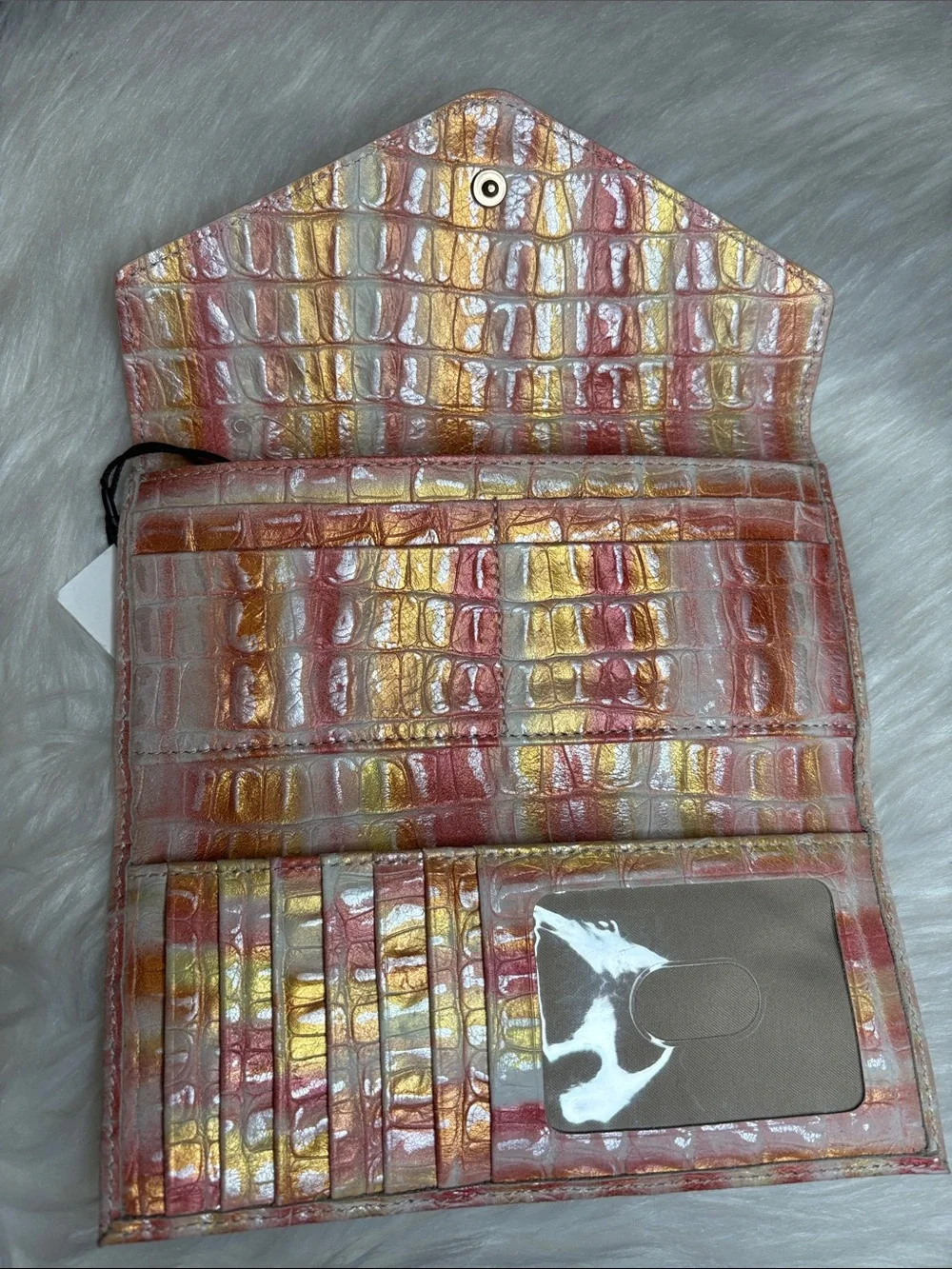 Brahmin Veronica Wallet Multi Royalton NWT